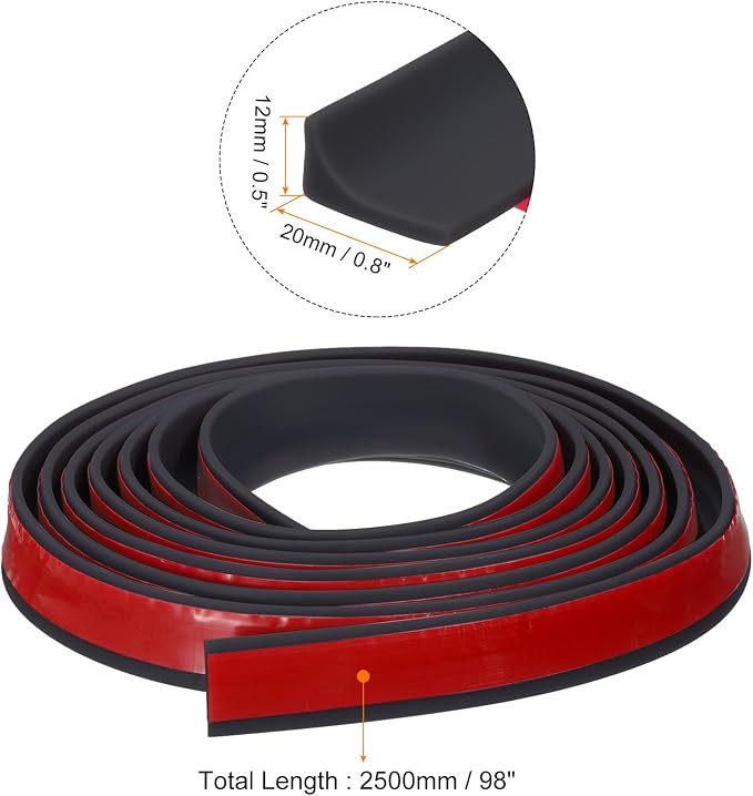 uxcell 98 Inch Collapsible Shower Barrier Stopper Water Splash Guard Blocker - Image 2