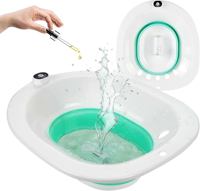 Sitz Bath, Sitz Bath for Toilet, Electric Sitz Bath for Hemorrhoids Men and by GGREENLY-AG