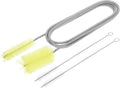 HARFINGTON 3pcs Flexible Long Drain Brush Straw Cleaner Set 61.02" Stainless by HARFINGTON