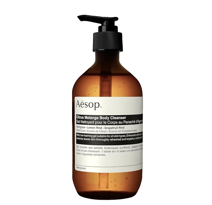 Aesop Citrus Melange Body Cleanser | Gentle Low-Foaming Gel Cleanser by AesopUSA