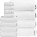 SEMAXE 12-Piece Family Bathroom Towel Set by SEMAXE