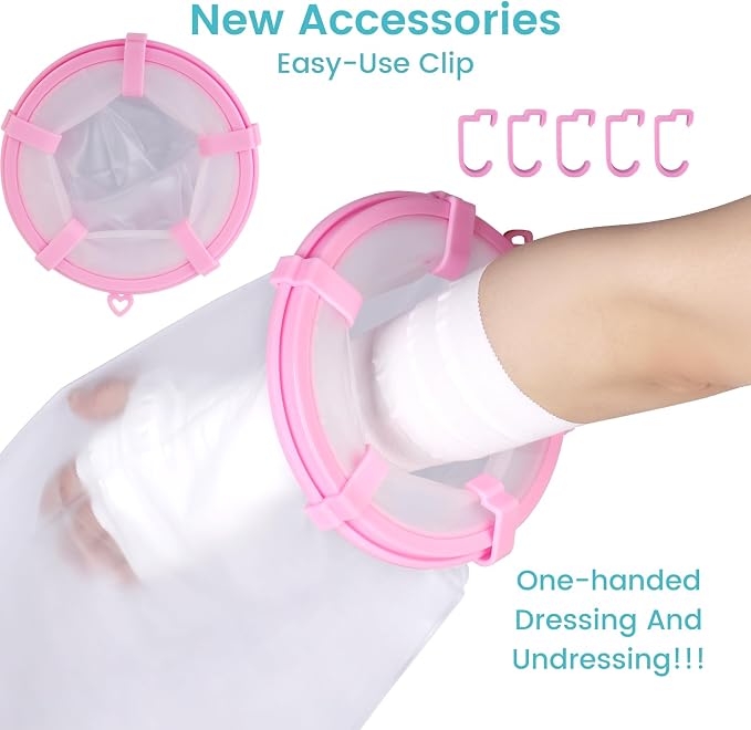 Cast Covers for Shower Arm, Waterproof Cast Cover Arm Adult, Cast Protector for - Image 3