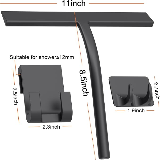 All -Purpose Silicone Shower Squeegee - Image 2