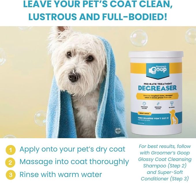 Groomer’s Goop Pre-Bath Pet Degreaser - Image 7