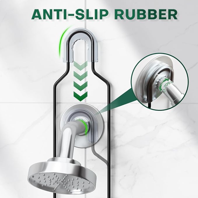 Stainless Steel Hanging Shower Caddy - Image 9