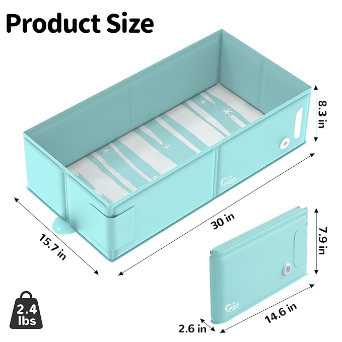 Bella’s Friends Baby Collapsible Bathtub, Travel Bath Tub - Image 5