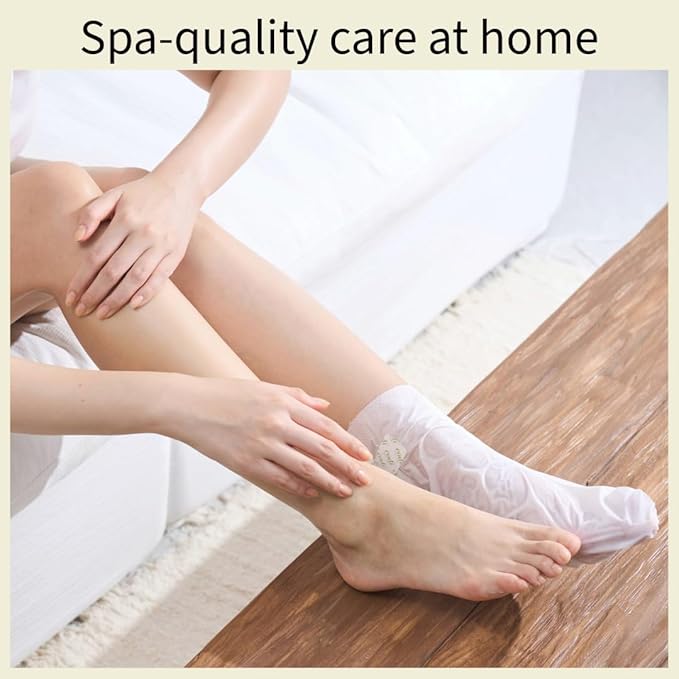 Relaxing Aroma Foot Mask 6 Pairs | Soothes & Restores Tired, Dry Feet | - Image 2
