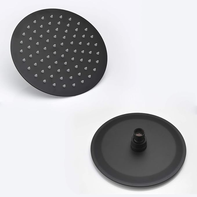 Black Shower Fixtures, Matte Black Shower Faucet Set - Image 8