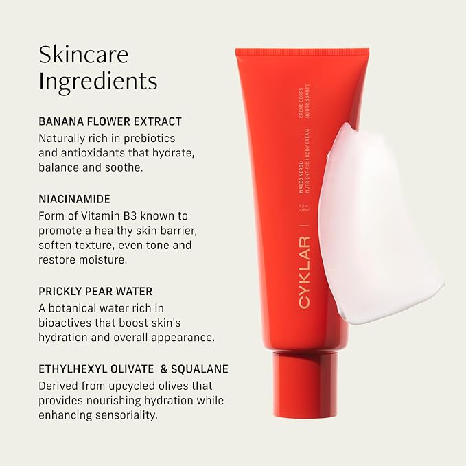 CYKLAR Nutrient Rich Body Cream. Naked Neroli Nourishing Moisturizer - Image 6
