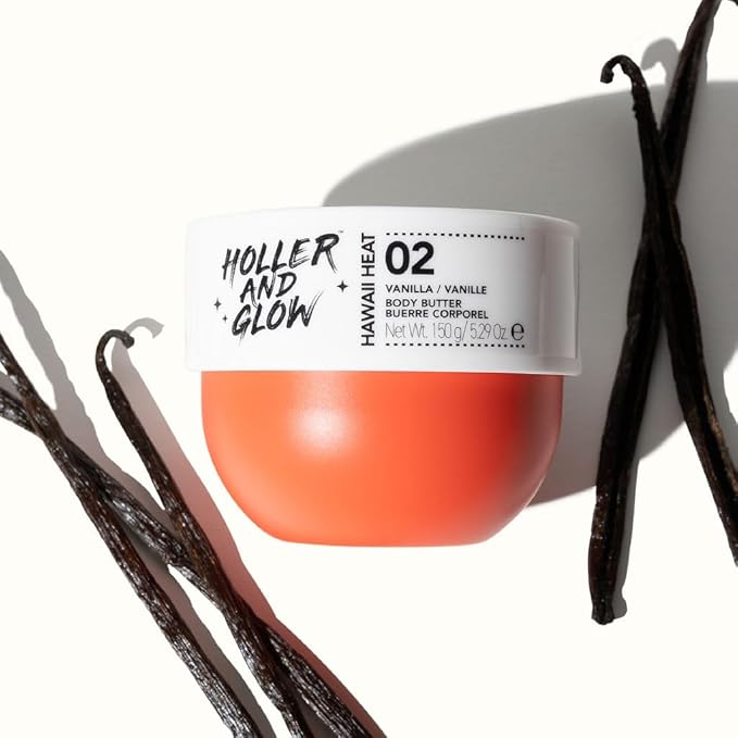 Holler And Glow Hawaii Heat Vanilla Body Butter, Body Butter - Image 4