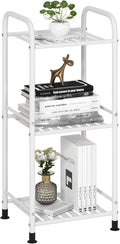 JSB 3 Tier Narrow Bathroom Shelving Unit, Kitchen Storage Rack Organizer Metal by HomeFurniture