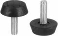 M6x20x25mm Screw on Furniture Glide Leveling Feet by DTGN