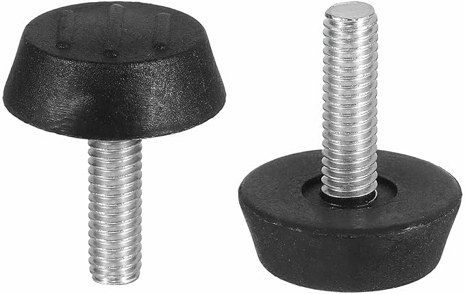 M6x20x25mm Screw on Furniture Glide Leveling Feet by DTGN