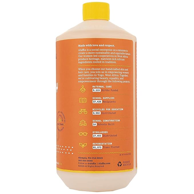 Alaffia Bubble Bath for Women, Unscented – Everyday Shea Butter Formula - Image 2