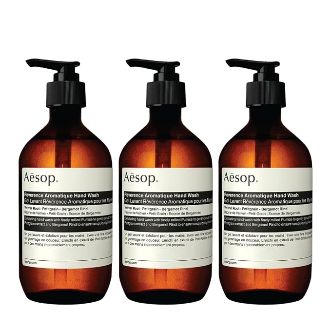 Aesop Reverence Aromatique Hand Wash | Gentle Exfoliating Hand Wash by AesopUSA