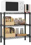 3 Tier Storage Racks Shelving, Heavy Steel Pantry Shelves, Adjustable Wire by Unknown