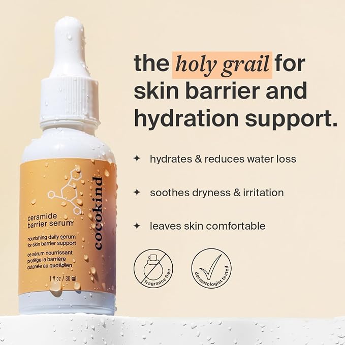 Cocokind Ceramide Barrier Serum, Hydrating Serum to Reduce Dryness, All Skin - Image 2