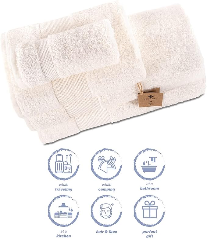 Hencely 6-Piece Bath Towel Set - Image 7