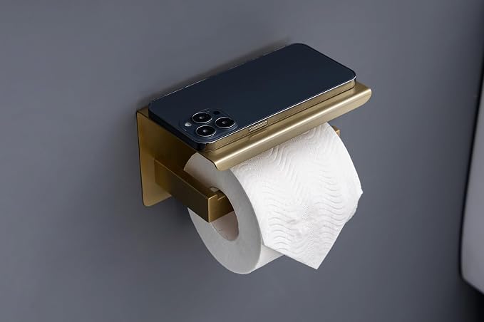 10 Pack Brushed Gold Bathroom Hardware Set - Image 5