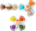 LiKee Strong Suction Cup Fidget Rotating Sensory Bath Toys by LiKee