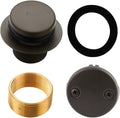 Bronze Tub Drain Tip-Toe Tub Trim Set Conversion Kit Assembly, Hidrop Bathtub by HIDROP