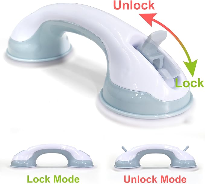 AirTight® Grab Bars for Shower Heavy-Duty 12.3-Inch ADA Compliant Grab Bar for - Image 7
