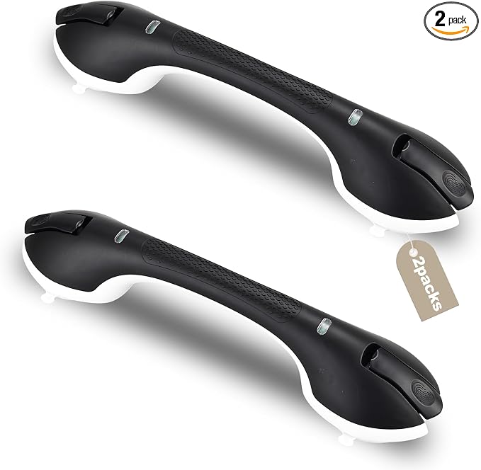 Shower Grab Bar 2 PCS Suction Grab Bars by DARENMEDICAL