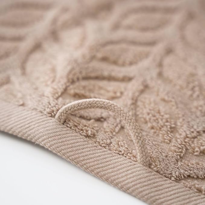 BAGNO MILANO Turkish Bath Towels, Soft Plush Jacquard Luxury Bath Towels - Image 5