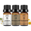 yethious Jasmine Chamomile Sandalwood Essential Oil Set Organic 100% Pure 3 by yethious