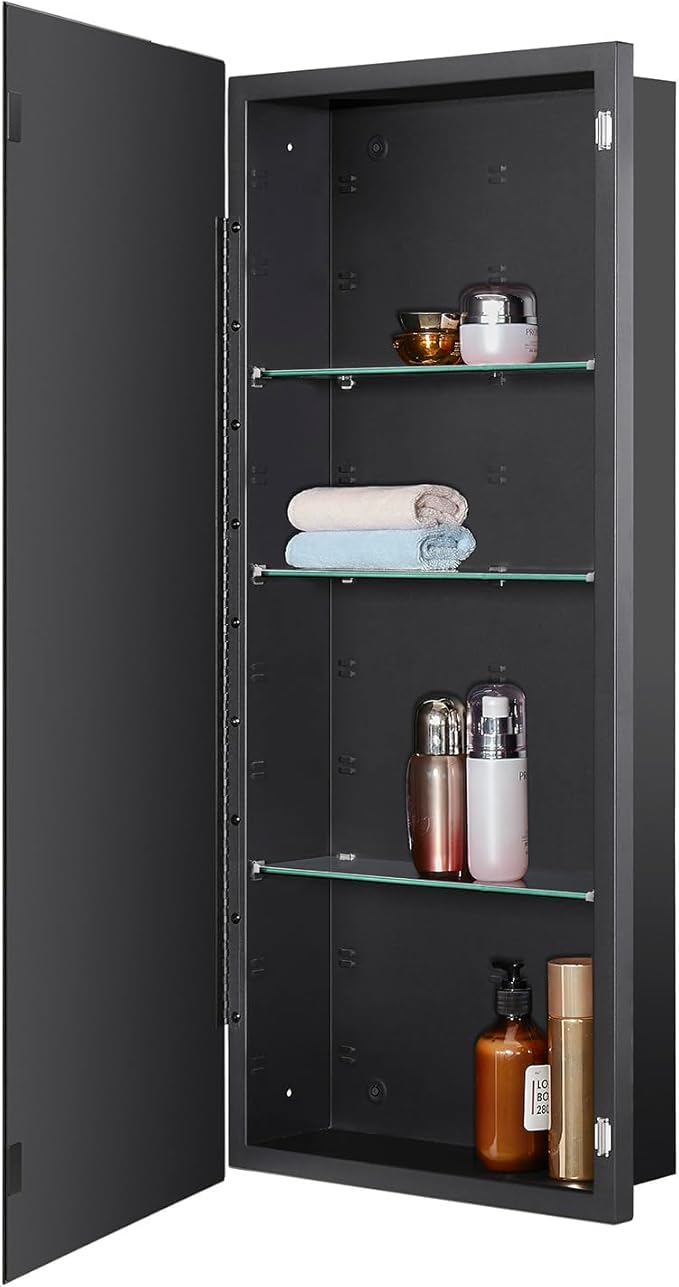 Black Bathroom Medicine Cabinet - Image 3