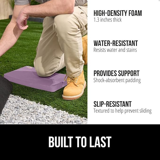 GORILLA GRIP Extra Thick Patent Pending Soft Foam Kneeling Pad, Supportive - Image 2