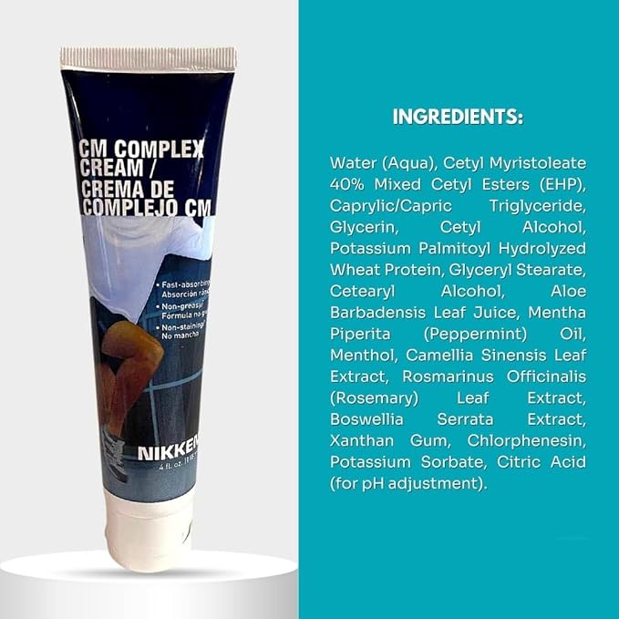 Sports Muscle Rub for Nikken CM Complex Cream 15071, Topical Muscle Relaxer - Image 2
