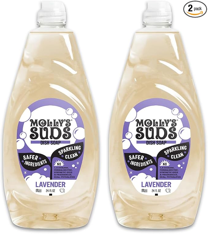 Molly's Suds Liquid Dish Soap | Clean, Simple Ingredients | Extra Scrubbing by MollysSuds
