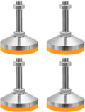 PATIKIL Furniture Leveling Feet 2.4" Dia Base M12 Thread by PATIKIL