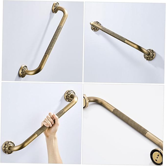 Copper Bathroom Safety Grab Bar - Image 9