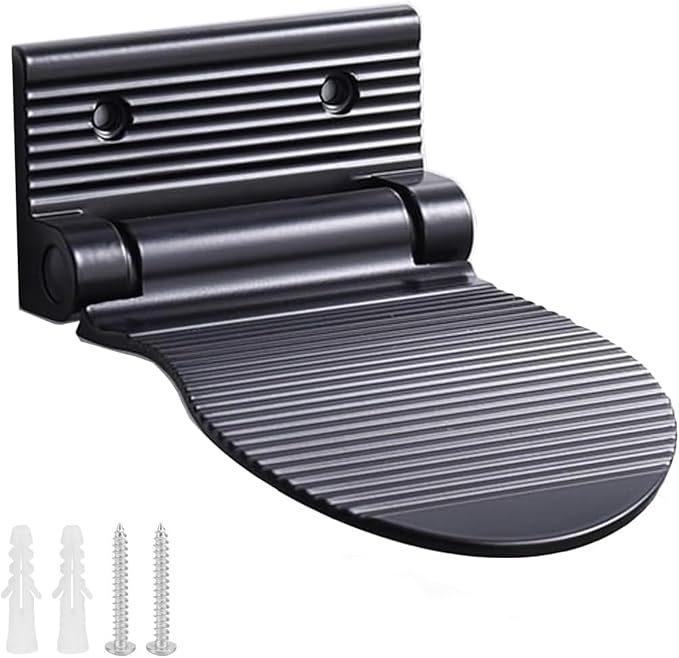 Shower Foot Rest, Shaving & Washing Foot Rest, Heavy Duty Aluminum Alloy by RAIKEDR