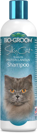 Bio-Groom Protein Lanolin Cat Shampoo – Tear-Free Pet Shampoo, Soy Protein by Bio-groom