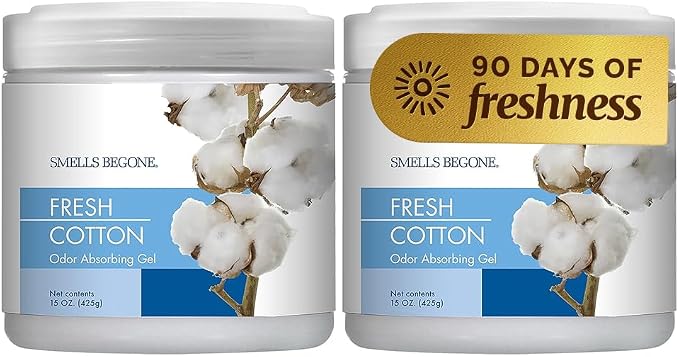 SMELLS BEGONE Air Freshener Odor Absorber Gel - 15 oz by SMELLSBEGONE