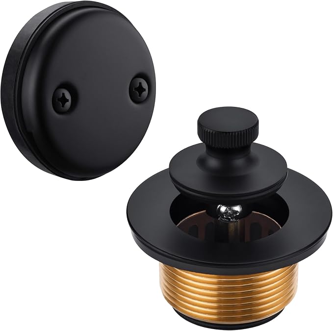 BESTILL Lift and Turn Bathtub Drain Bath Tub Trim Set Conversion Kit, Matte by BESTILL