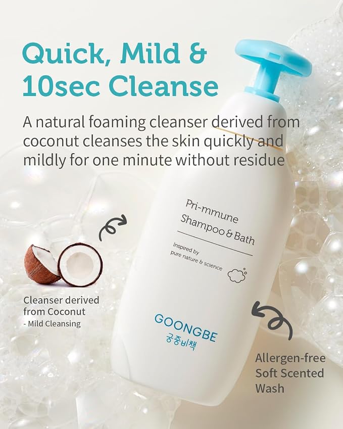 GOONGBE Pri-mmune Shampoo Bath & Moisture Lotion - Image 4