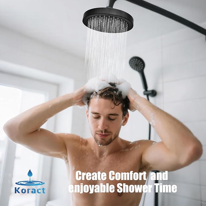 Shower Head High Pressure Rain Premium Quality Luxury Design Anti-Clogging - Image 3