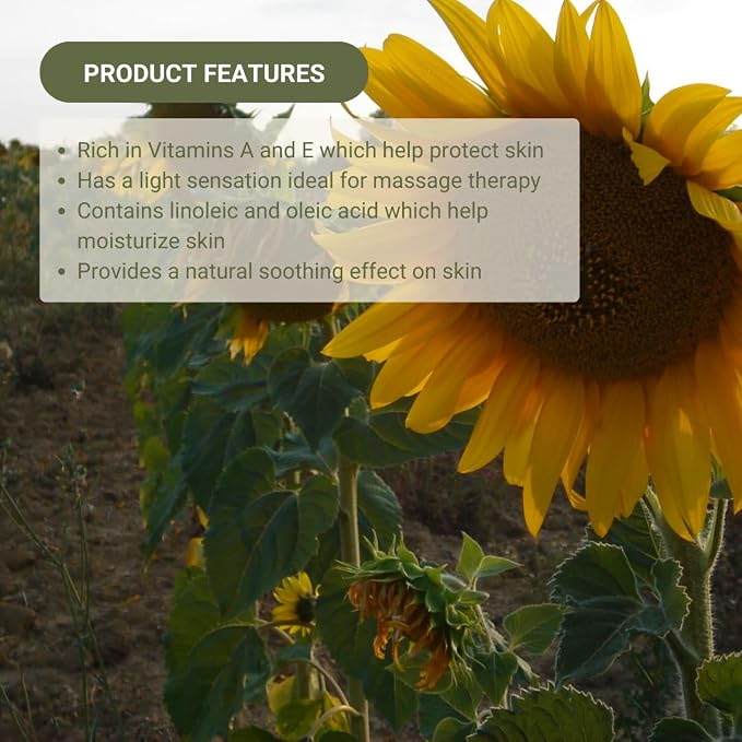 Sunflower Carrier Oil - Image 5