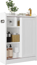 Small Bathroom Cabinet, Bathroom Storage Cabinet by Chyanmoo