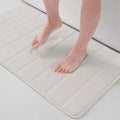 Buganda Memory Foam Bath Mat, Ultra Soft and Non-Slip Bathroom Rugs, Water by Buganda