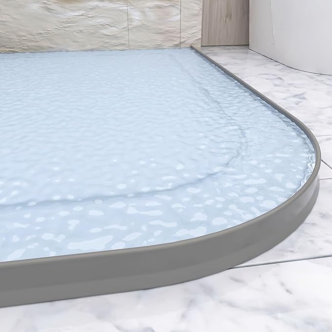 Raycity 3" High Shower Threshold Water Dam 59 IN Collapsible Shower Water - Image 6