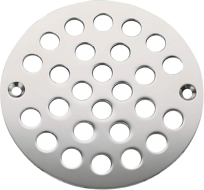 4 Inch Screw-in Shower Strainer Drain Cover Replacement Floor Strainer Floor by vouruna