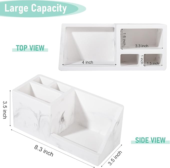 Diatomite Toothbrush Holders for Bathrooms, Quick Dry Electric Tooth Brush and - Image 6
