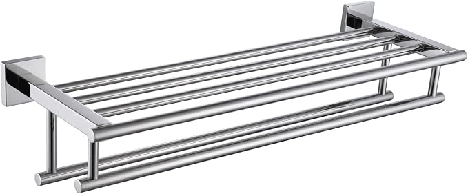 KOKOSIRI Bath Towel Rail Bathroom Towel Rack Towel Holder 24 Inch Towel Shelf by KOKOSIRI
