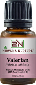 Valerian Essential Oil 100% Pure Premium Therapeutic Grade, Undiluted by NirvanaNurture
