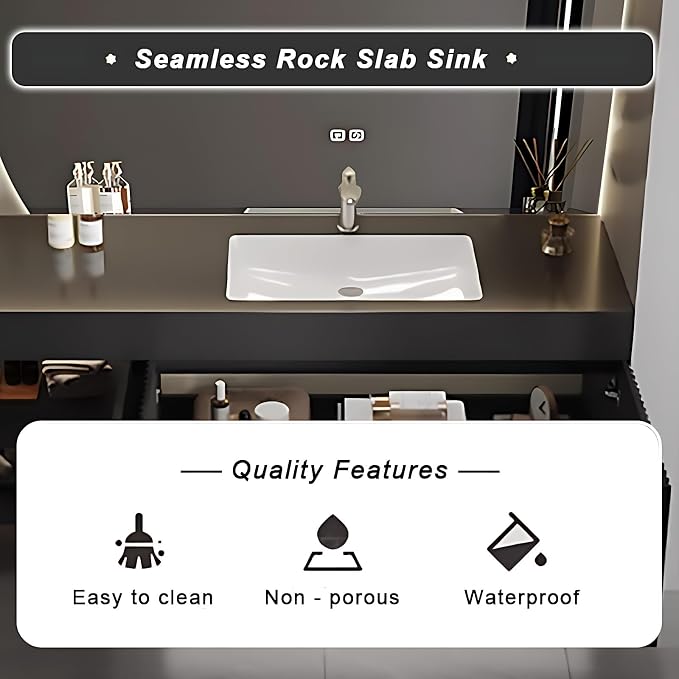 40IN Floating Bathroom Vanity - Image 4